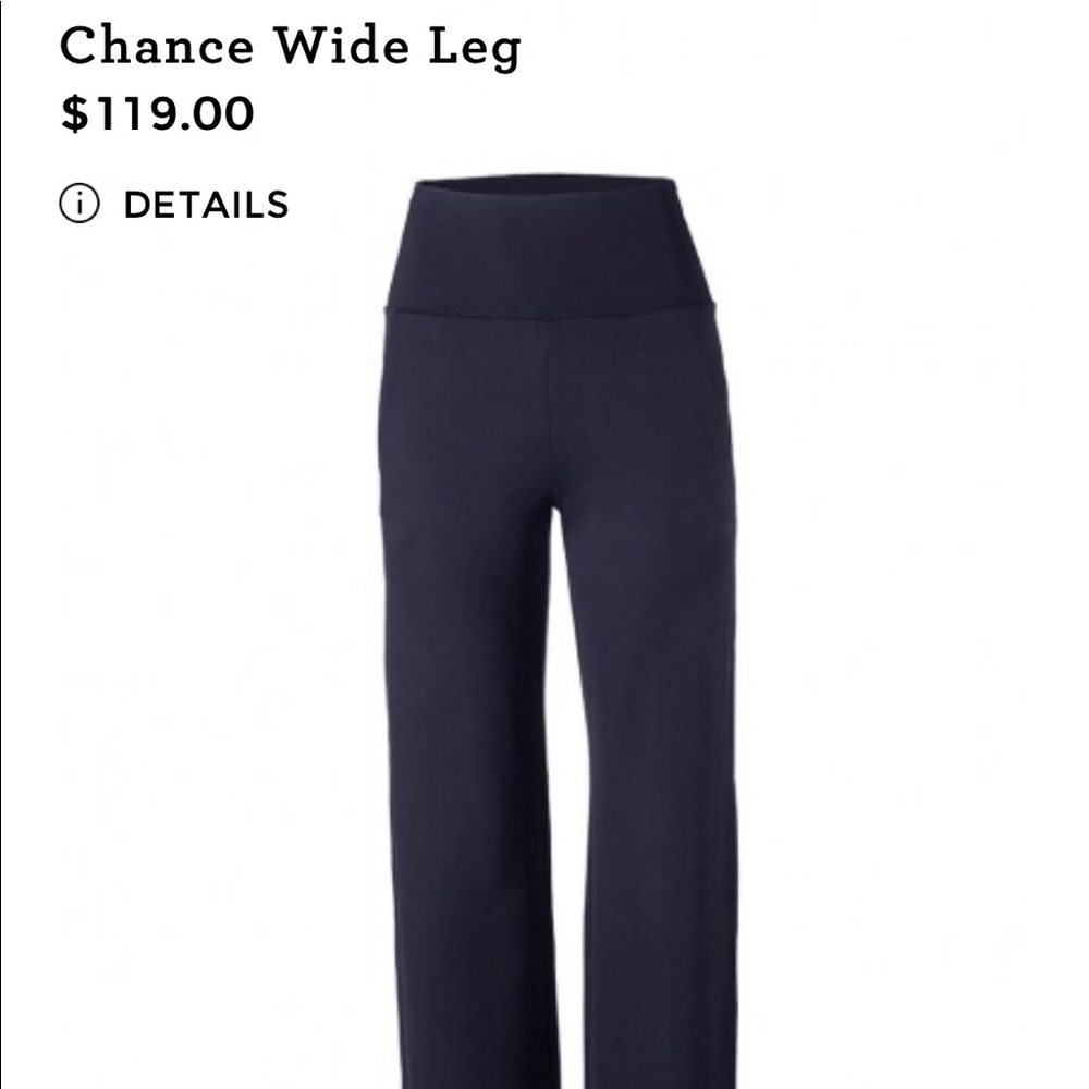 Cabi Chance wide leg navy pants XL
